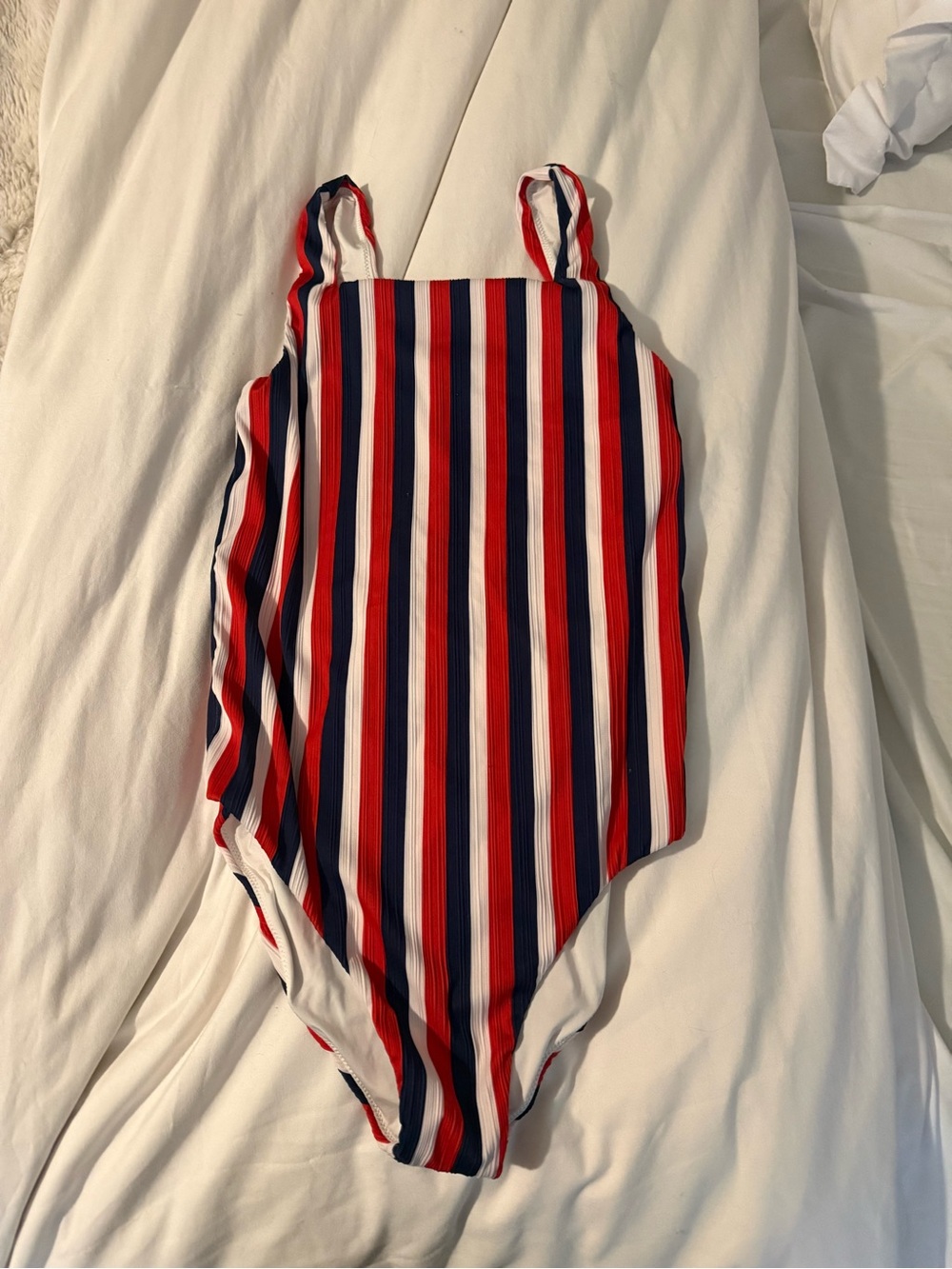 Show Me Your MuMu girls Red, Navy & White Striped One-Piece